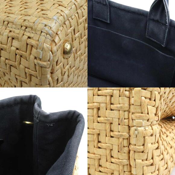 PRADA Black Canvas Shoulder Bag - Picture 3 of 5